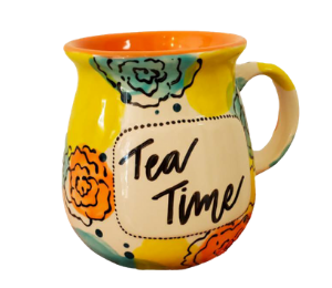 Orange Village Tea Time Mug