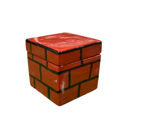 Orange Village Brick Block Box