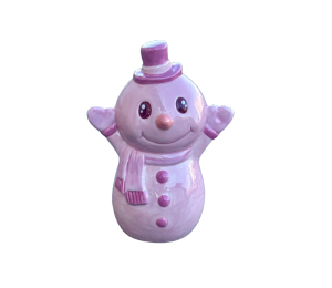 Orange Village Pink-Mas Snowman