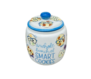 Orange Village Smart Cookie Jar