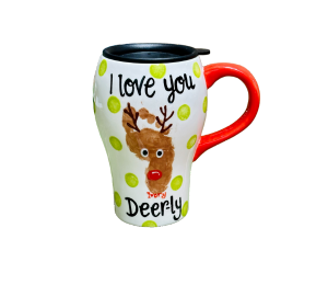 Orange Village Deer-ly Mug