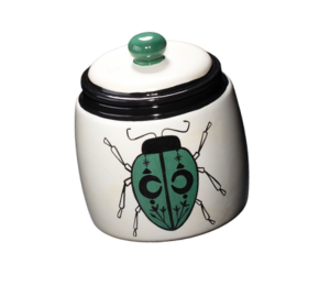 Orange Village Celestial Beetle Jar