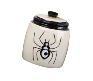 Orange Village Celestial Spider Jar