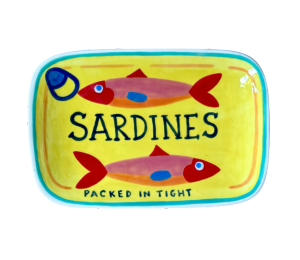 Orange Village Sardines Appetizer Plate