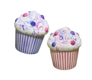 Orange Village Shaving Cream Cupcakes